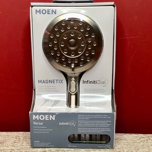 Moen Verso Magnetix Infiniti Dial 4 Sprays Handshower Hose & Docking 22OHSRN